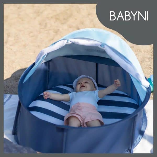 Babymoov 3i1 UV-telt - Mariniére Babyni